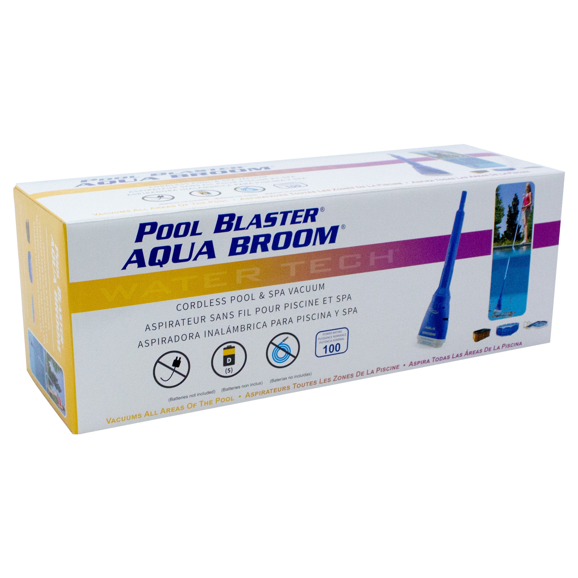 Limpia Jacuzzi Portátil Pool Blaster Aqua Broom Pila