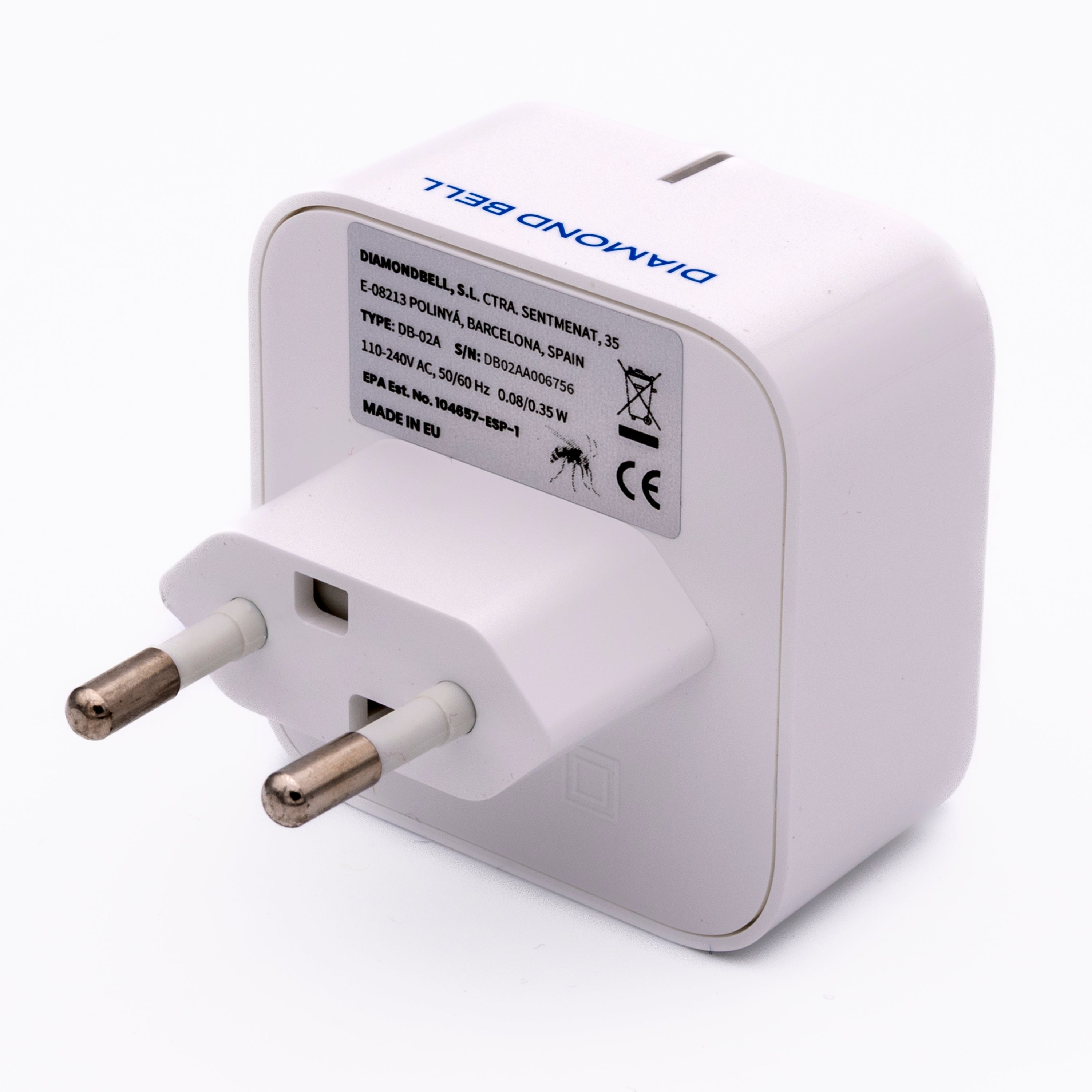 Repelente Anti Ratones Y Cucarachas Interior Diamond Bell Db-03A 25 m2