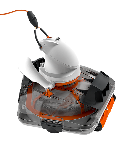Robot Limpia Piscinas Inalámbrico Autónomo Magix 37 Kokido Blanco